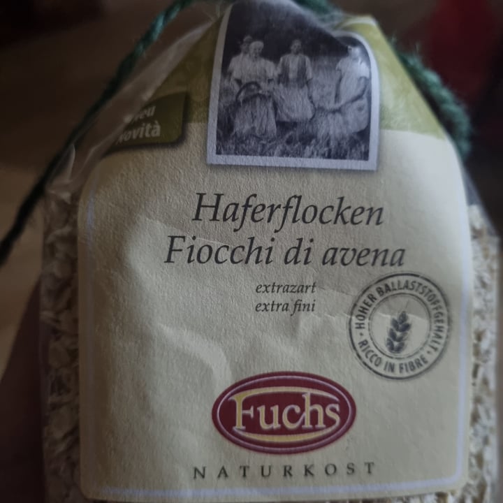 photo of Fuchs Naturkost Fiocchi di avena extra fini shared by @chiaaradonati on  03 Apr 2022 - review