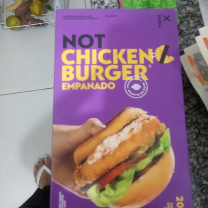 photo of NotCo Not Chicken Burger Empanado shared by @olicida on  09 Jun 2022 - review