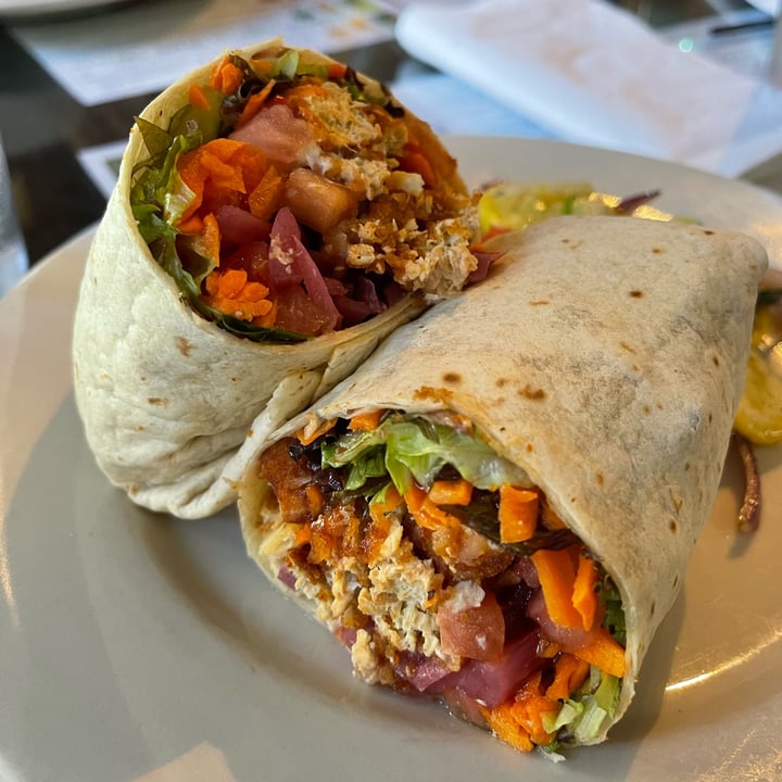 photo of Front Street Brewery Chicken Tender Wrap shared by @trinakm on  24 Dec 2021 - review