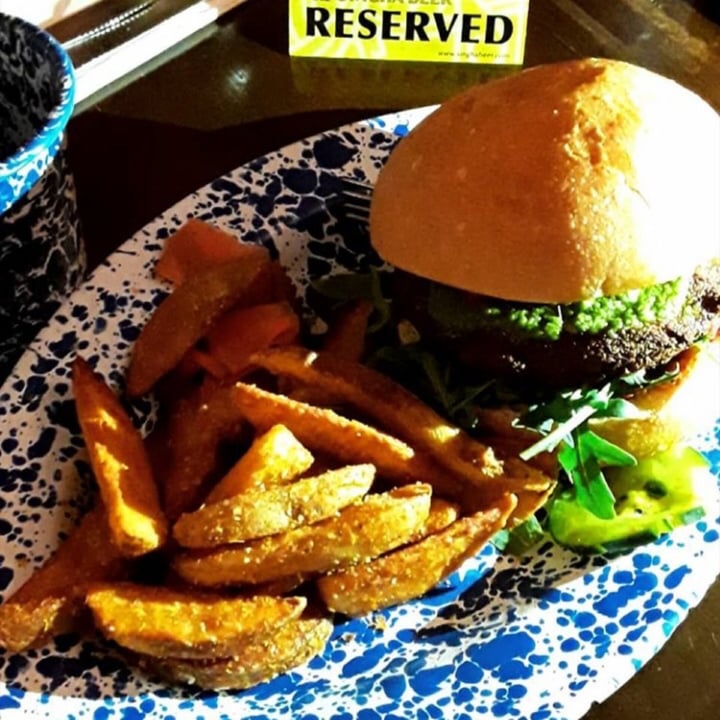 photo of Veg Falafel Burger shared by @hastii on  14 Oct 2020 - review