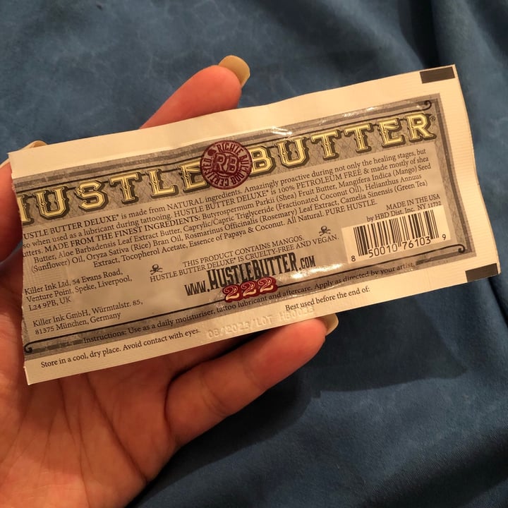 photo of Richie Bulldog Certified Hustle Butter Tatoo Aftercare shared by @cloecyl on  06 Feb 2022 - review