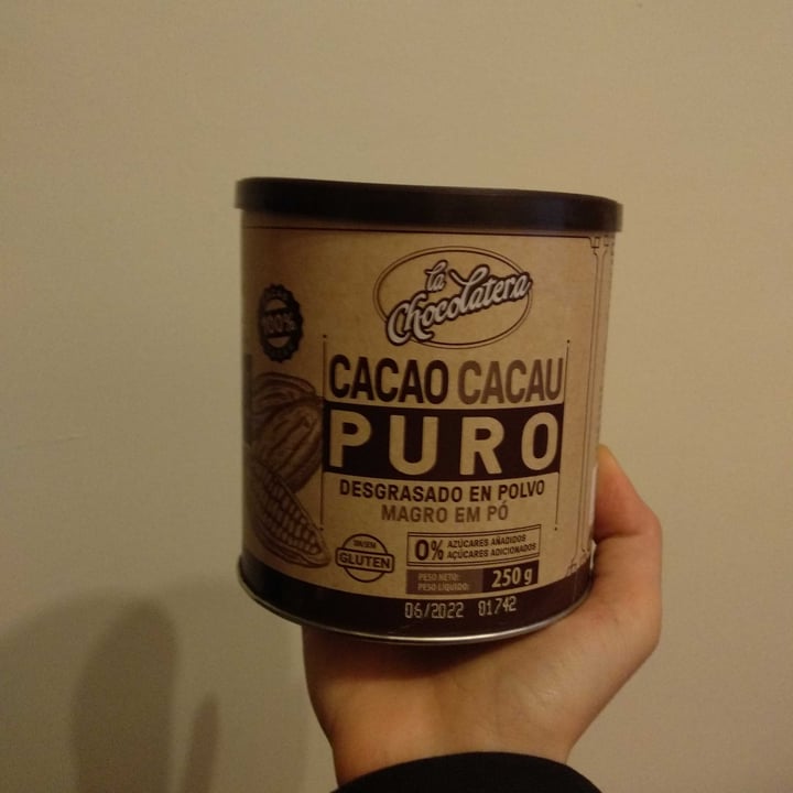 photo of La Chocolatera Cacao Puro shared by @lasonrisadeltrece on  04 Jan 2021 - review
