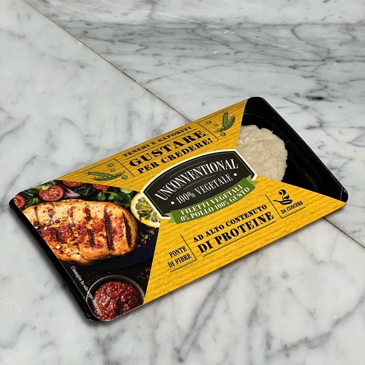 review photo of Unconventional Filetti Vegetali 0% Pollo 100% Gusto - Plant Based Fillet shared by @pedro78 on 26 Apr 2022 - review