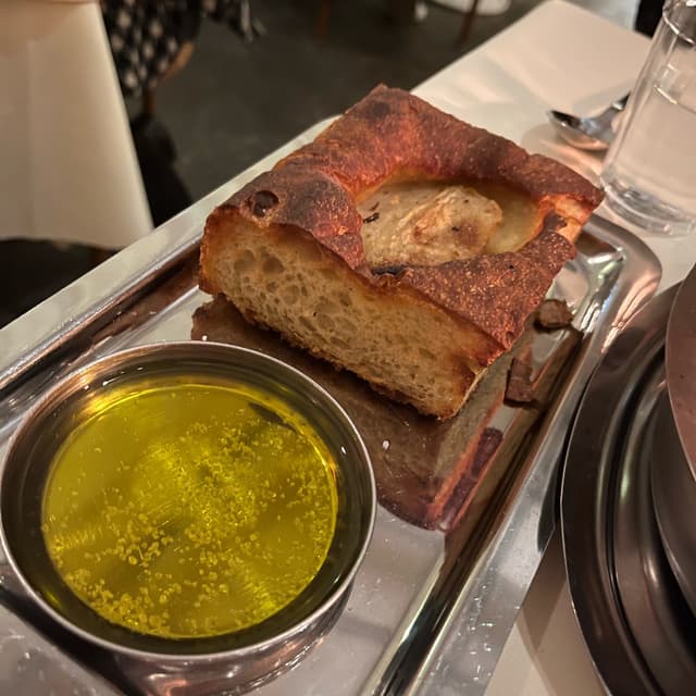 「Focaccia con pera」の料理の写真