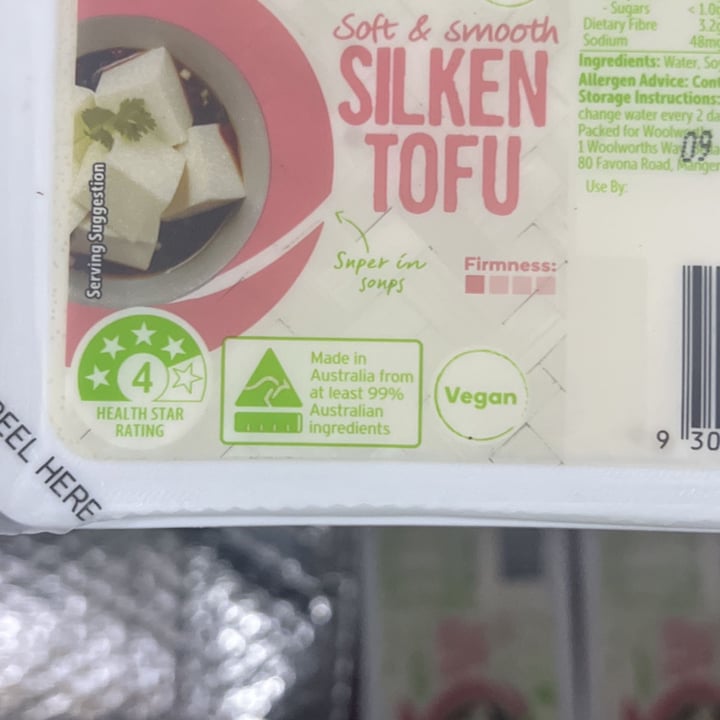 photo of Macro Wholefoods Market Silken Tofu shared by @dinkydi-101 on  18 Oct 2022 - review