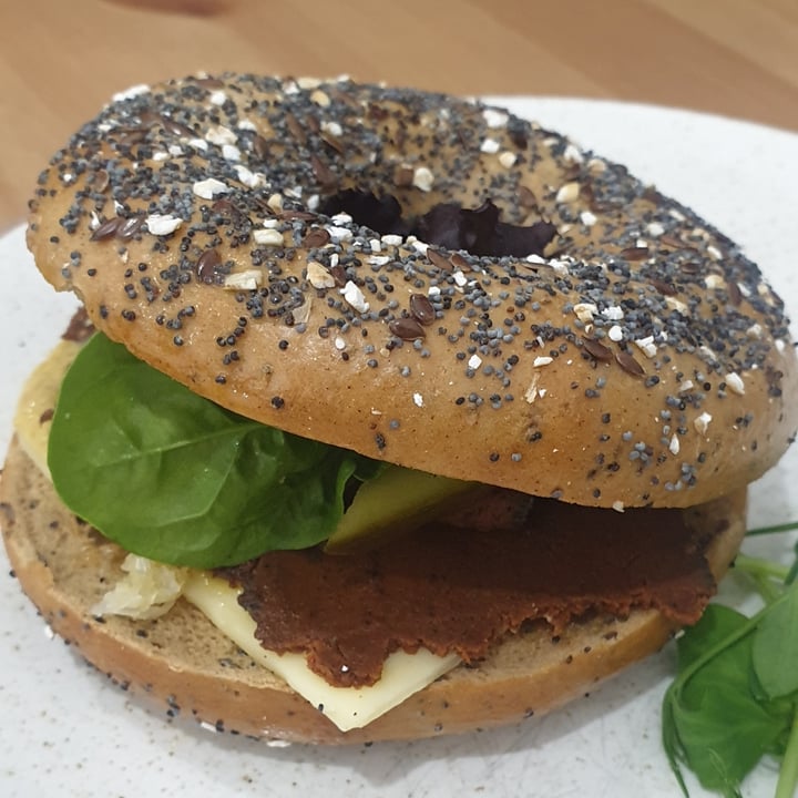 photo of 269 Vegan Perth Reuben Bagel shared by @typicalme on  21 Oct 2020 - review