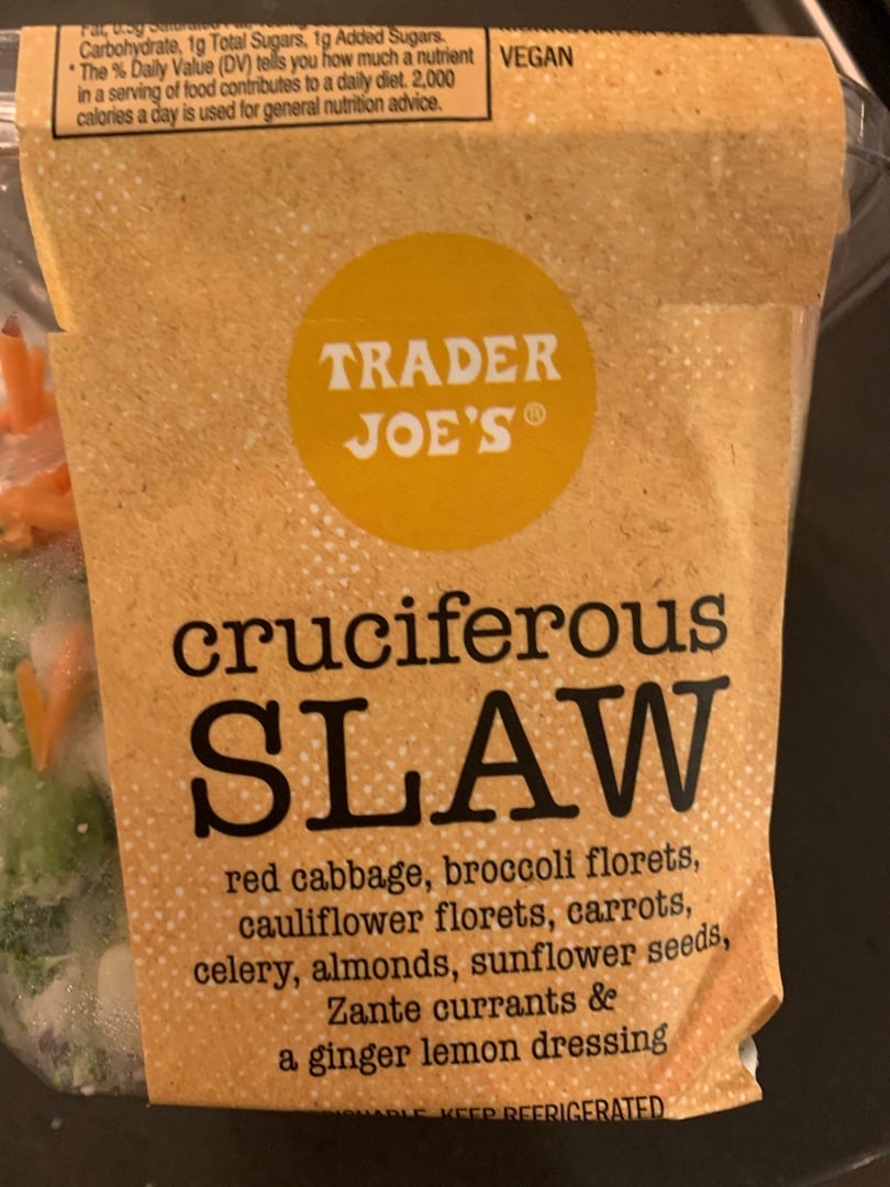 Trader Joe's Cruciferous Slaw Reviews abillion
