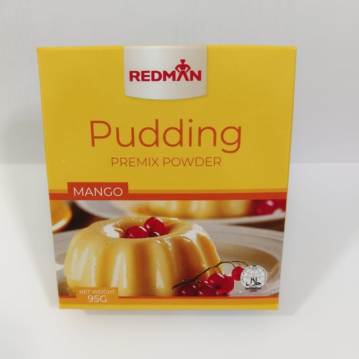 photo of Redman mango pudding shared by @loveveganoptions on  02 Aug 2022 - review