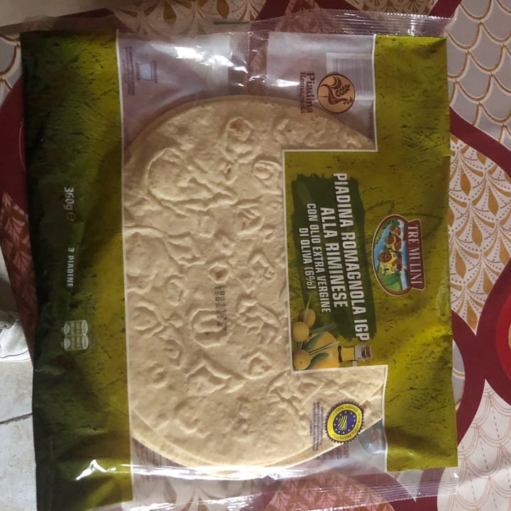 photo of Tre Mulini piadina romagnola shared by @antonella-rotondo on  06 Apr 2022 - review