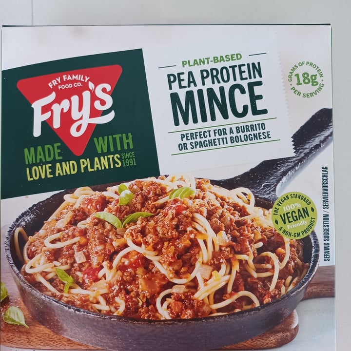 photo of Fry's Family Food Pea Protein Mince shared by @campsbayvegan on  25 Oct 2022 - review
