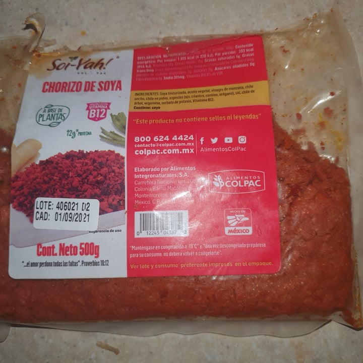 photo of Soi-yah! Chorizo shared by @gabrielalyl on  09 May 2021 - review