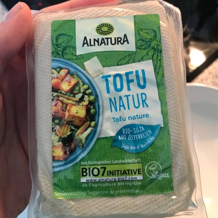 photo of Alnatura Tofu Natur shared by @carlottadottori1 on  08 Apr 2022 - review