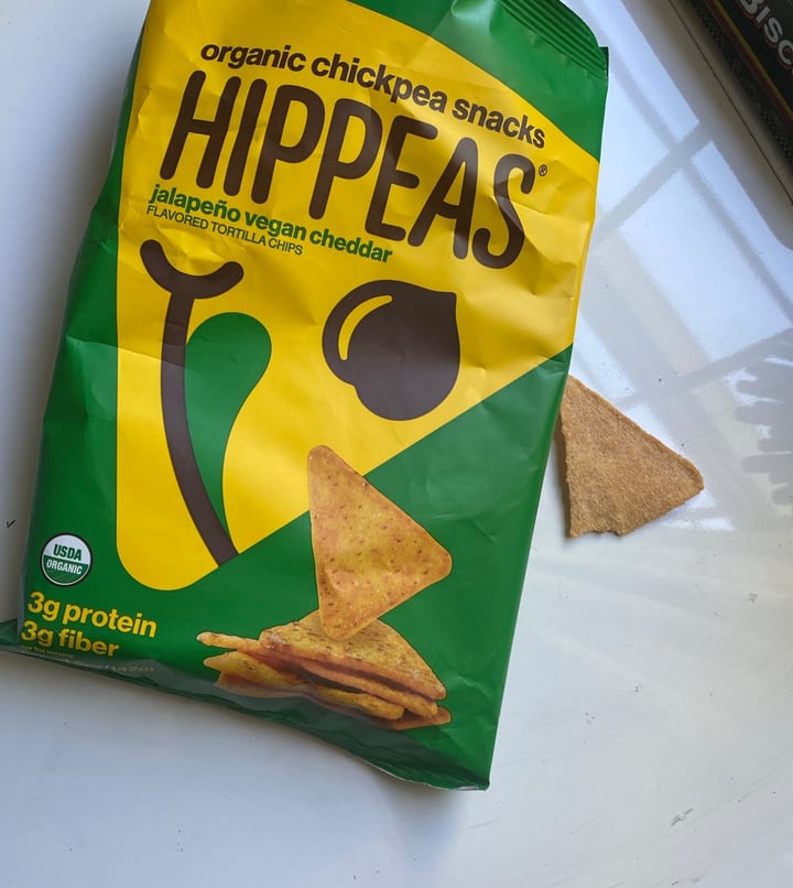 photo of Hippeas Hippeas jalapeño Vegan Cheddar Flavored Tortilla Chips shared by @victorianostalgic on  05 May 2020 - review