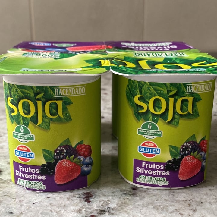 photo of Hacendado Iogurt de soja frutos silvestres shared by @baiasca on  30 Aug 2022 - review