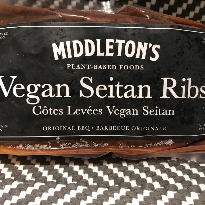 photo of Middleton’s Middleton’s Vegan Seitan Ribs Original BBQ shared by @whatname on  28 Jun 2021 - review