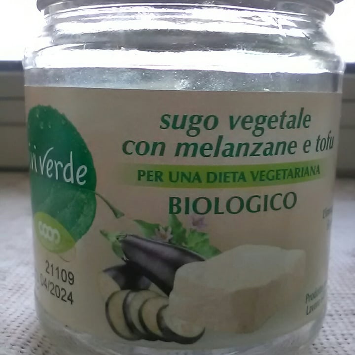 photo of Vivi Verde Coop Sugo vegetale con melanzane e tofu shared by @adefraintigullio on  21 Jun 2022 - review