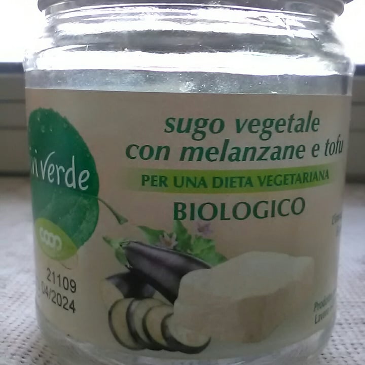 review photo of Vivi Verde Coop Sugo vegetale con melanzane e tofu shared by @adefraintigullio on 21 Jun 2022 - review