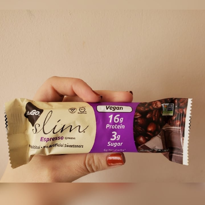 photo of NuGo slim chocolate espresso shared by @klarina on  08 Apr 2021 - review