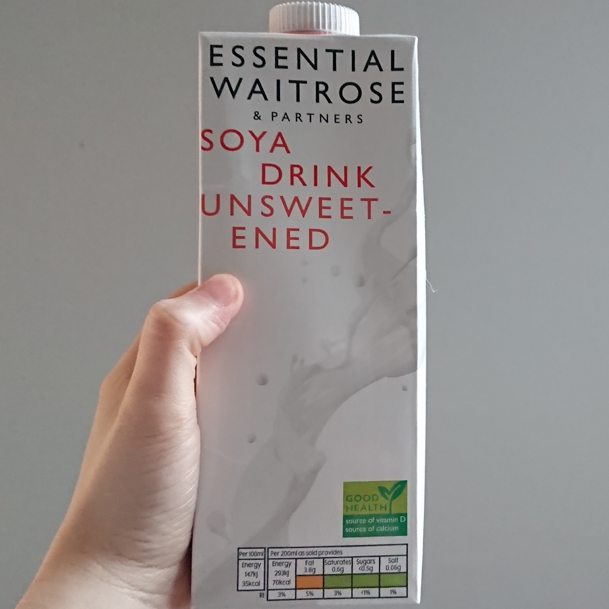 Waitrose Soya Drink Unsweetened Reviews abillion