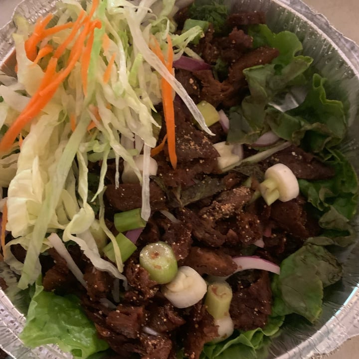 photo of Plumeria Vegetarian Encinitas larb salad - mock duck shared by @unejanie on  08 Jul 2022 - review