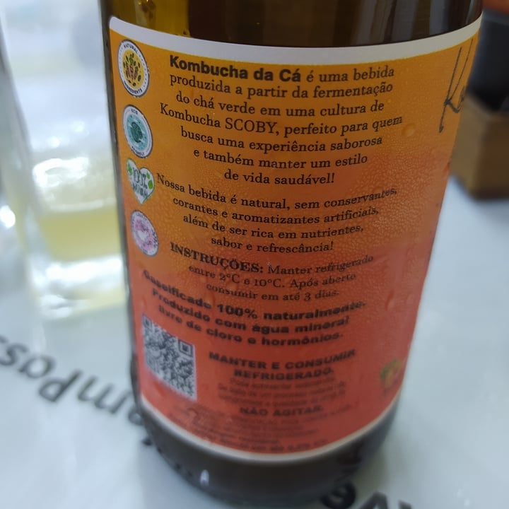 photo of Kombucha da Cá Tangerina E Pimenta Rosa shared by @carolromao on  14 May 2022 - review