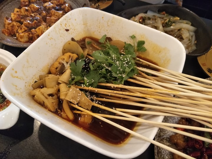 photo of Si Wei Mao Cai Assorted vegetable skewers shared by @lou on  11 Jan 2018 - review