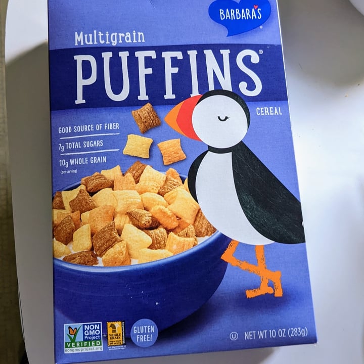 photo of Barbara’s Multigrain puffins shared by @zthra on  10 Aug 2022 - review