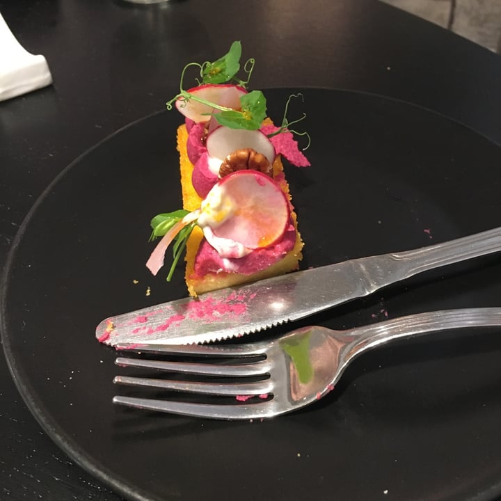 review photo of Capra e Cavoli vegetariano, vegano e pesce Polenta croccante con paté vegetale alle noci shared by @mintypig on 15 Jun 2022 - review