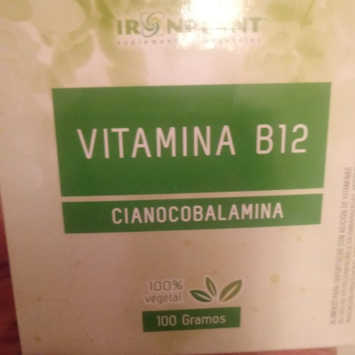 photo of Ironplant Vitamina B12 cianocobalamina shared by @unknownsoldier on  22 Aug 2020 - review