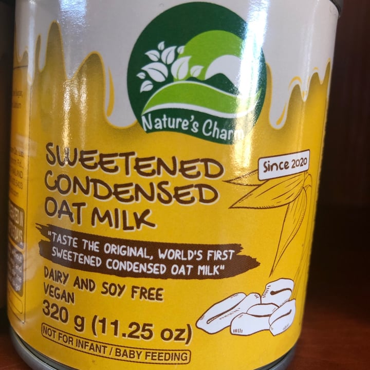 photo of Nature's Charm Sweetened condensed oat milk shared by @melvdm on  10 Jul 2021 - review