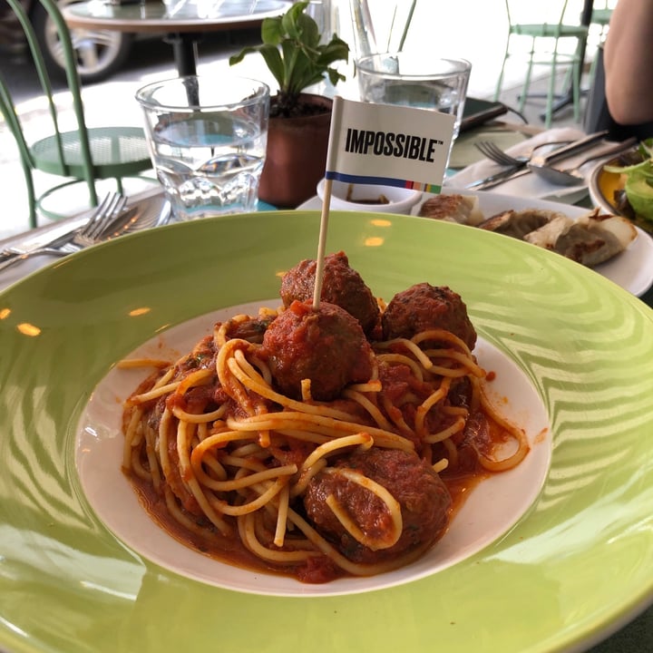 photo of Privé Tiong Bahru Impossible™ Meatball Spaghetti shared by @katherinegloria on  19 Jul 2020 - review