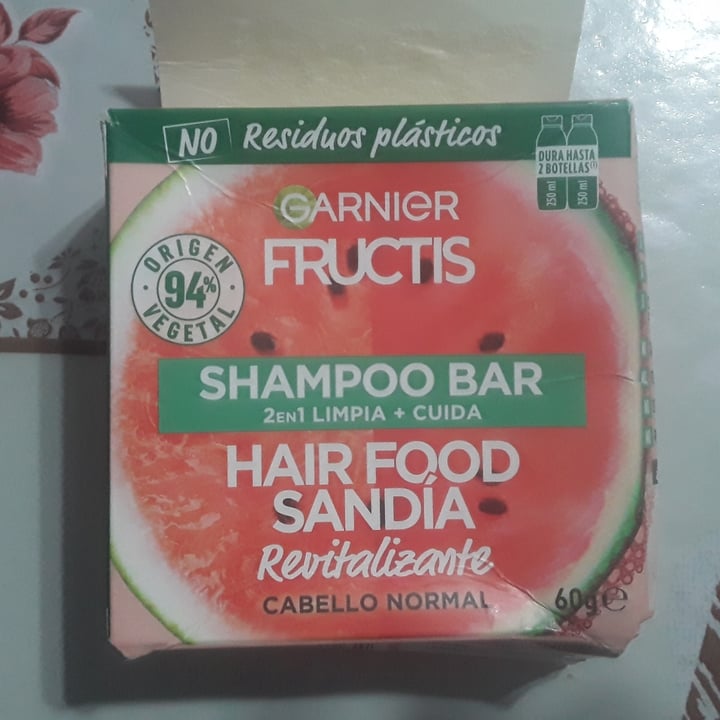 photo of Garnier Shampoo de barra shared by @agus155 on  16 Jul 2022 - review