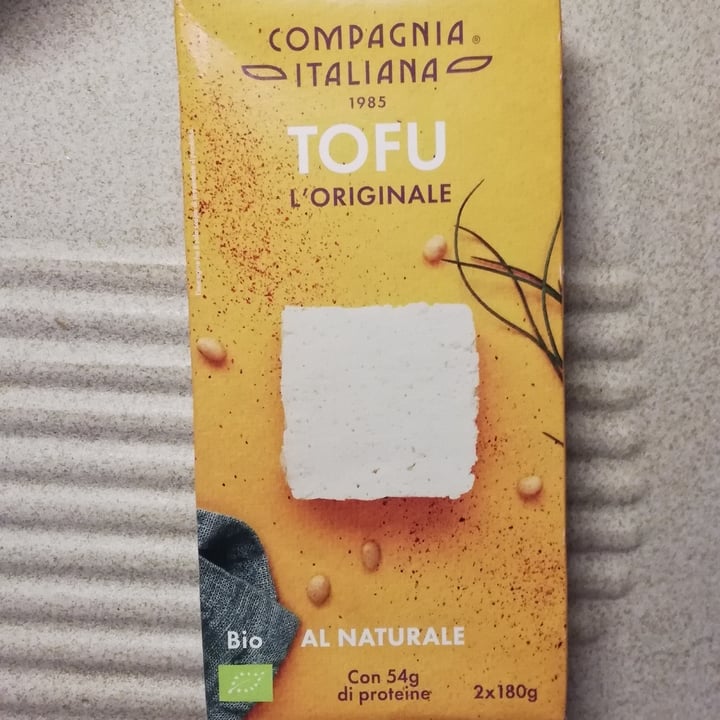 photo of Compagnia Italiana Tofu L'originale Al Naturale shared by @valentjnaas on  18 Oct 2022 - review