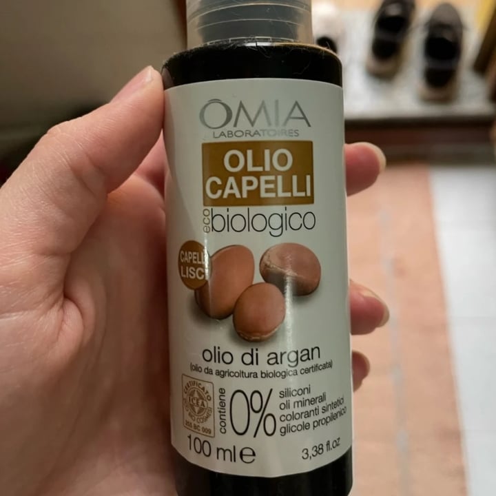 review photo of Omia Olio capelli biologico olio di argan shared by @giadaveggie on 15 Jun 2022 - review