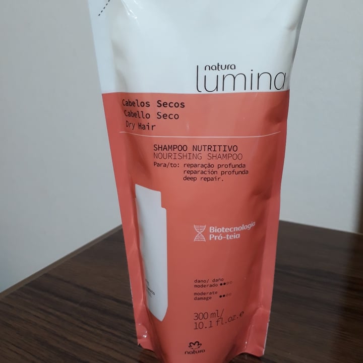 photo of Natura Refil Shampoo Lumina Cabelos Secos shared by @louisekuhl on  12 May 2022 - review