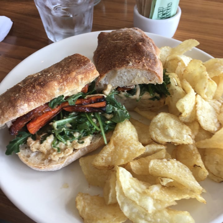 review photo of Lola's Cafe Roasted Carrot Sandwich shared by @kmwalkley on 11 Jun 2022 - review