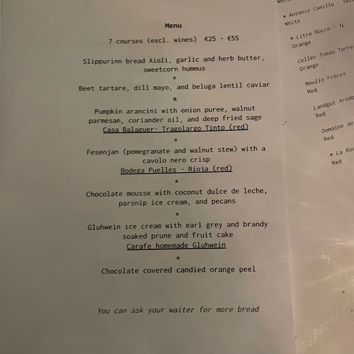 review photo of TestTafel 7-course menu shared by @ellava on 17 Dec 2022 - review