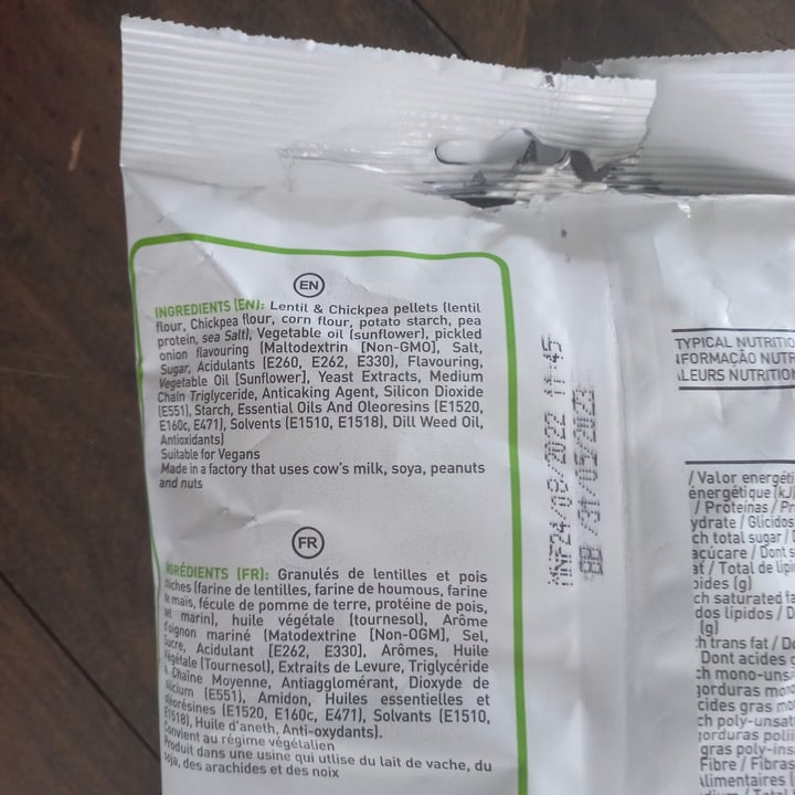 review photo of Bakali popped lentil chips shared by @feliciavonzombie on 12 Nov 2022 - review