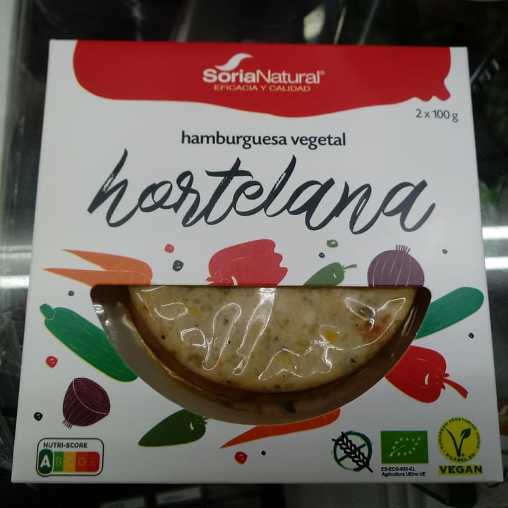 photo of Soria Natural Hamburguesa Hortelana shared by @sthr on  18 Aug 2021 - review