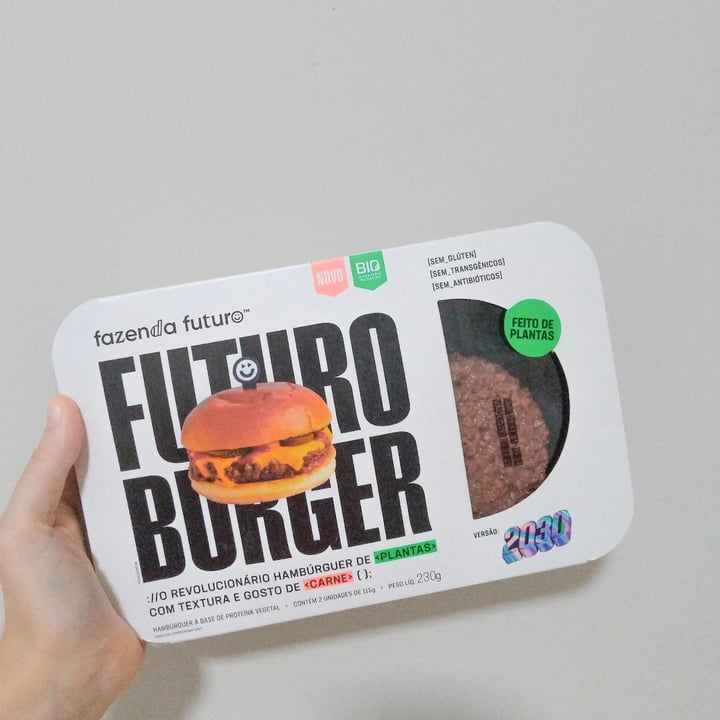 photo of Fazenda Futuro - Future Farm Futuro Burger shared by @laraduarts on  05 Jun 2022 - review