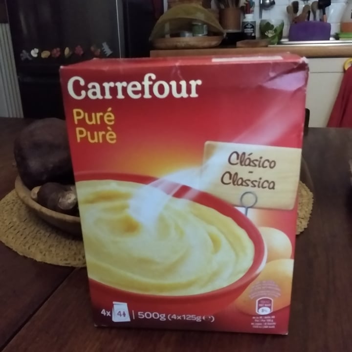 photo of Carrefour Pure de patatas shared by @valde on  10 Apr 2022 - review