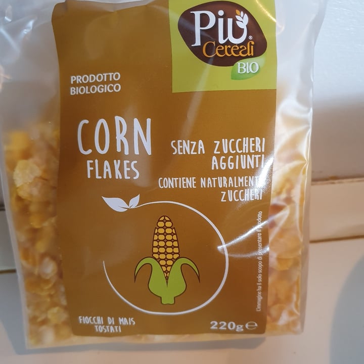 photo of Più  cereali bio Corn flakes shared by @leog on  23 Mar 2022 - review