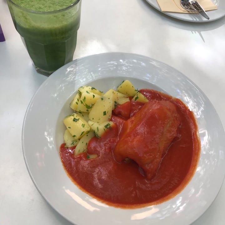 review photo of Napfényes Restaurant and Confectionery Stuffed/Töltött Paprika shared by @bbrunner85 on 15 Sep 2021 - review