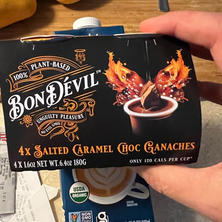 photo of Bon Devil Salted Caramel Chocolate Ganache shared by @keeponveganon on  18 Jun 2022 - review
