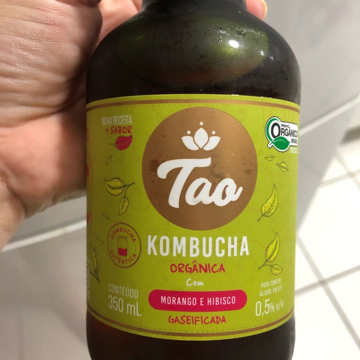 photo of Tao Kombucha Tao Kombucha Morango e Hibisco shared by @veganizai on  24 Jan 2022 - review