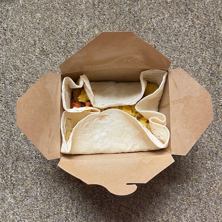 photo of The Plant Room Vegan Breakfast Burrito shared by @purplehazeey on  25 Jan 2020 - review