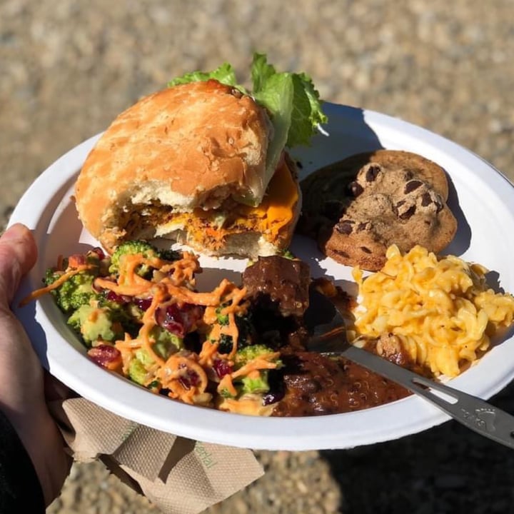 review photo of Veggie life Veggie burger + BBQ Food shared by @whitneys6 on 04 Nov 2022 - review