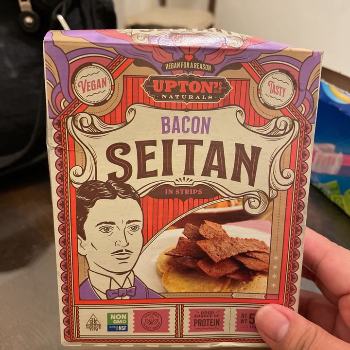 review photo of Upton's Naturals Bacon seitan shared by @dianisms on 16 Sep 2021 - review
