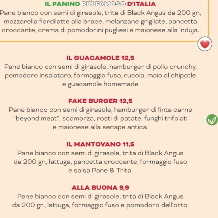 review photo of Pane & Trita | Tavernerio Fake Burger shared by @sarahmv on 20 Oct 2022 - review