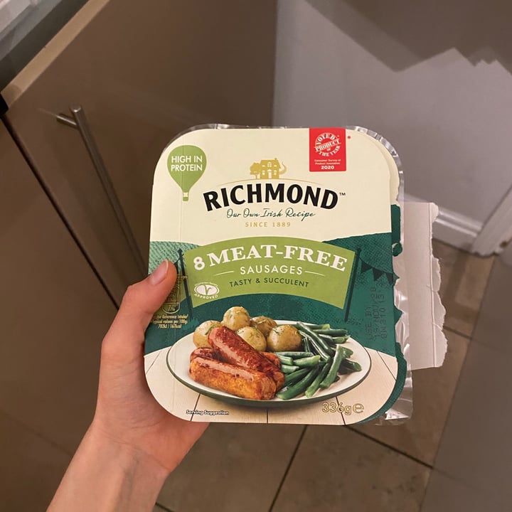 photo of Richmond Richmond Meat Free Sausages shared by @bethany0990 on  20 Jan 2021 - review